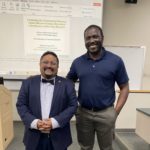Dr. Ekramul Ehite with Dr. Abdoulmoumine
