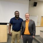 Ross Houston with Dr. Abdoulmoumine